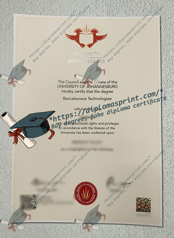 University of Johannesburg Diploma