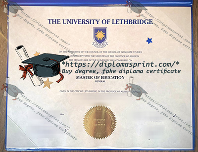 University of Lethbridge Credentials
