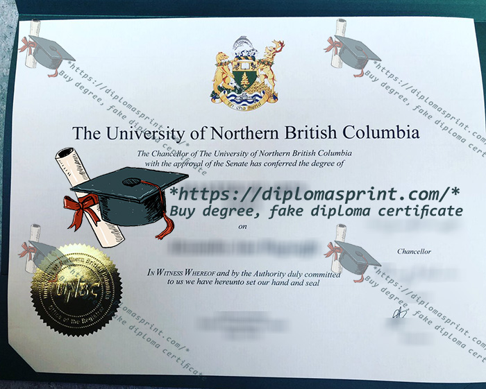 UNBC Diploma, University of Northern British Columbia Diploma