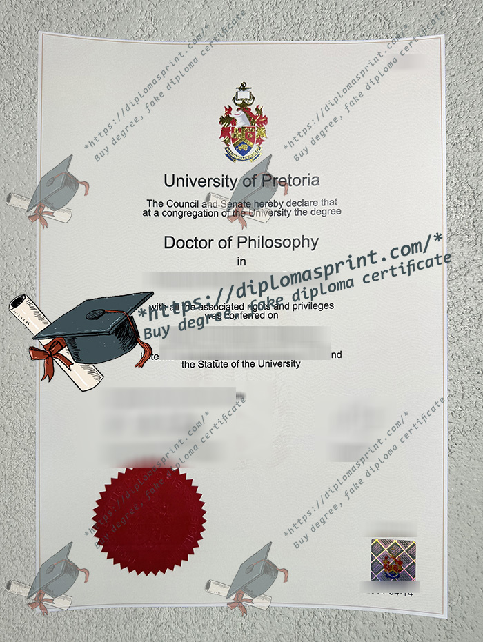 University of Pretoria Diploma