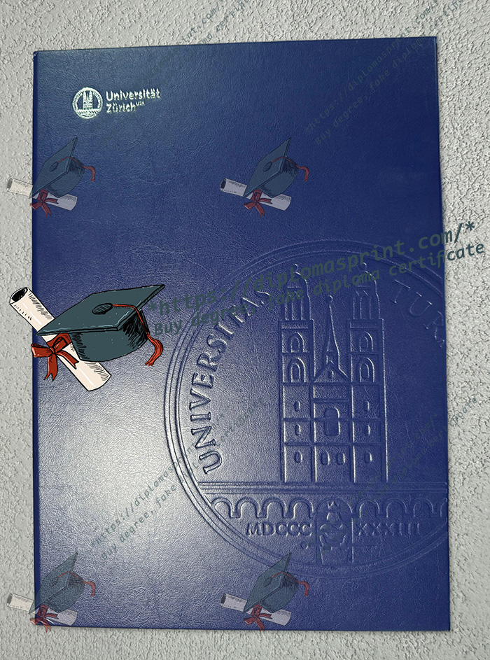 University of Zurich Credentials Cover University of Zurich Credentials Cover