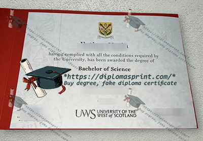 University of the West of Scotland Qualification
