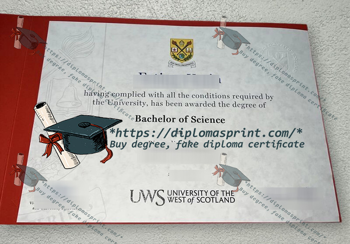 University of the West of Scotland Degree, UWS Degree