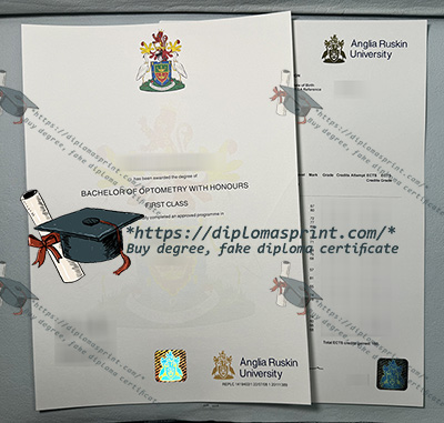 Anglia Ruskin University Credentials