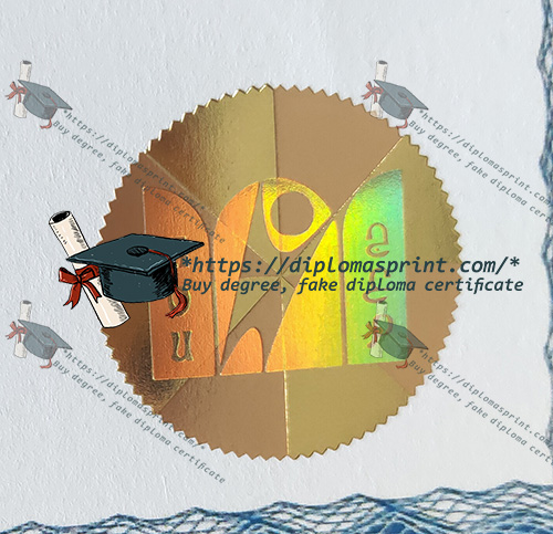 Arab Open University Credentials seal