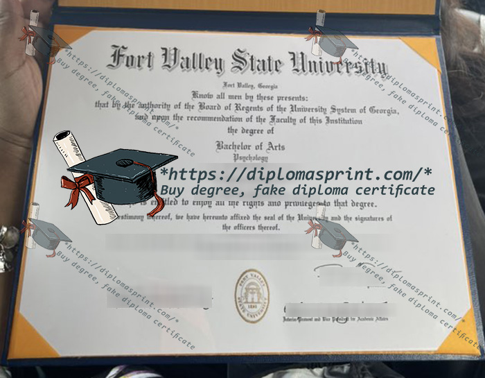 Fort Valley State University Diploma, FVSU Diploma