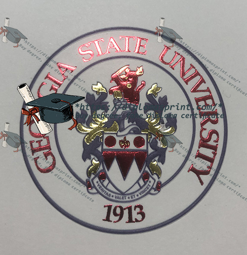 Georgia State University Credentials seal