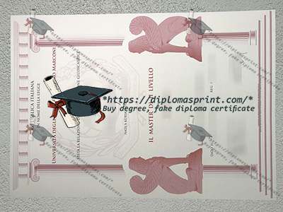 Università Degli Studi Guglielmo Marconi Credentials