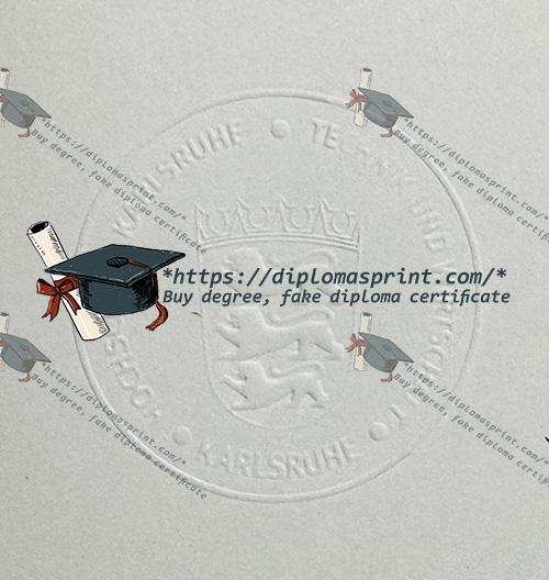 Hochschule Karlsruhe Zeugnis seal Hochschule Karlsruhe Zeugnis seal