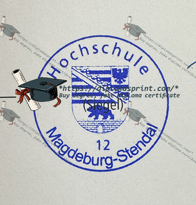 Hochschule Magdeburg-Stendal Credentials seal