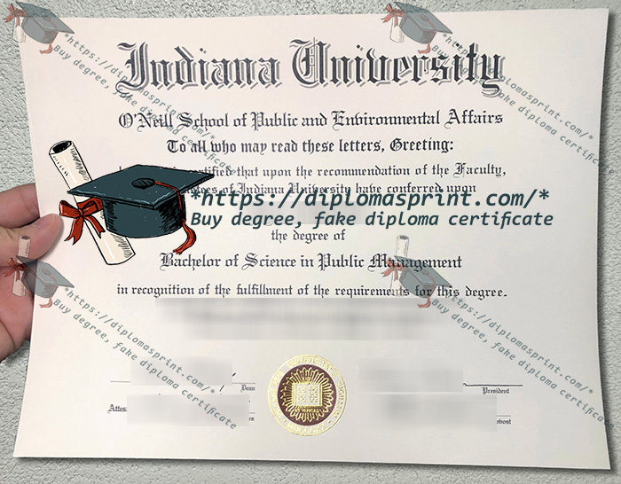 IU Bloomington Diploma IU Bloomington Diploma