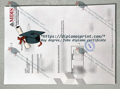 MDIS Academic record
