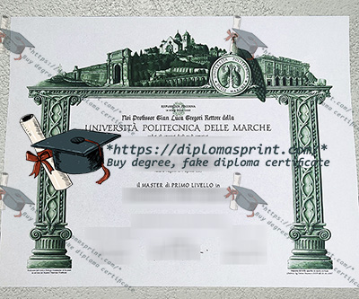 Università Politecnica delle Marche Credentials