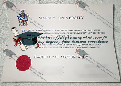 Massey University Credentials