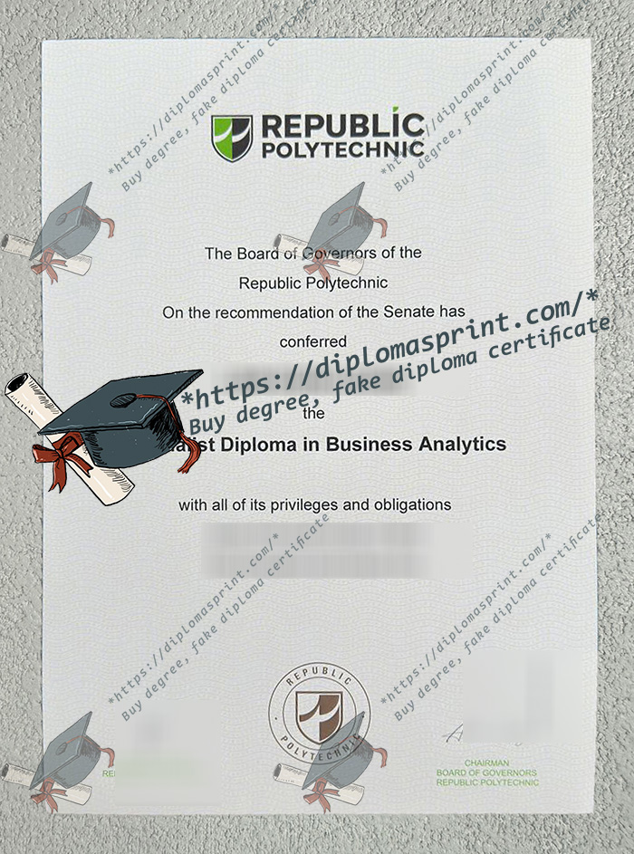 Republic Polytechnic Diploma