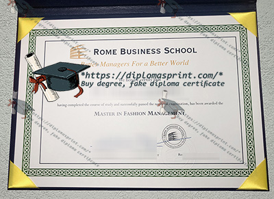 Rome Business School Credentials