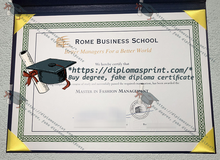 Rome Business School Diploma Rome Business School Diploma