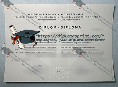Technical University of Košice Credentials