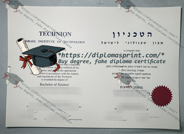 Technion Israel Institute of Technology Diploma