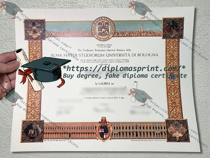 University of Bologna Diploma University of Bologna Diploma