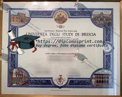 Università degli Studi di Brescia Credentials