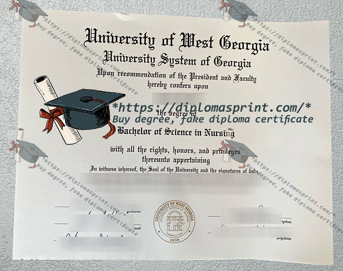 University of West Georgia Diploma, UWG Diploma