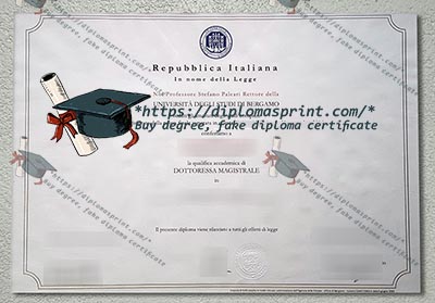 Università degli Studi di Bergamo Credentials