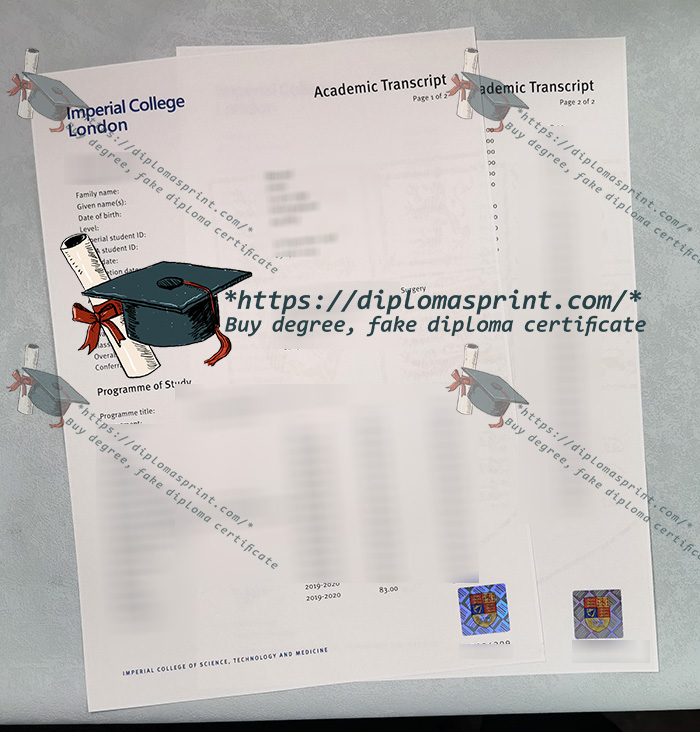 Imperial College London Transcript