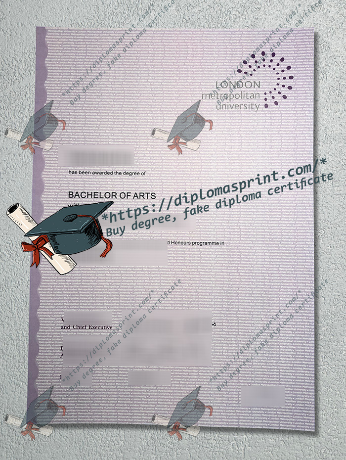 London Metropolitan University Degree