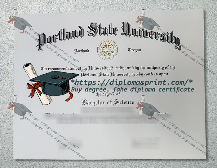 Portland State University Diploma, PSU Diploma