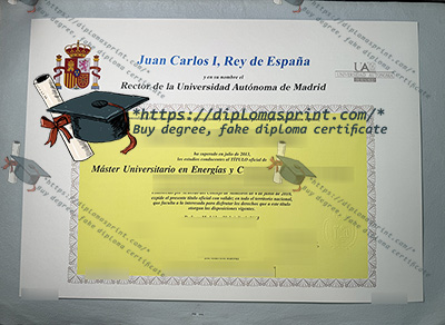 Universidad Autónoma de Madrid Credentials