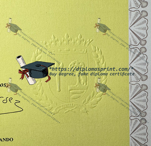Universidad Autónoma de Madrid Credentials seal