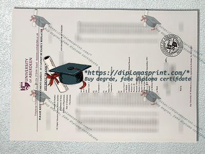 University of Aberdeen Academic record