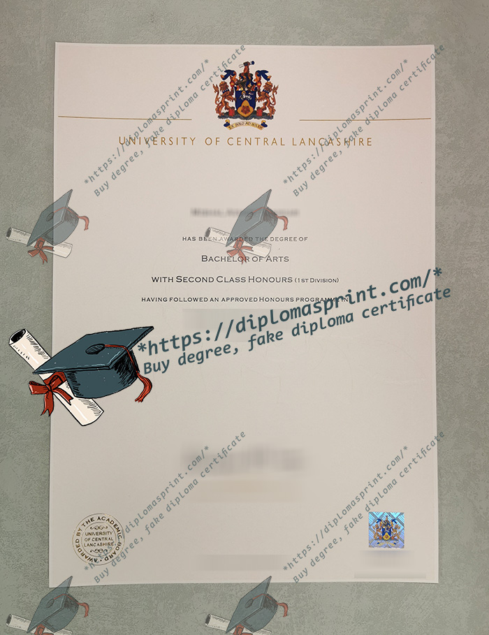 University of Central Lancashire Degree