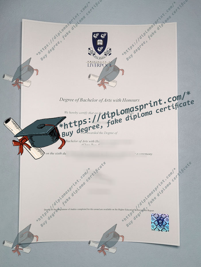 University of Liverpool Degree, UOL Degree