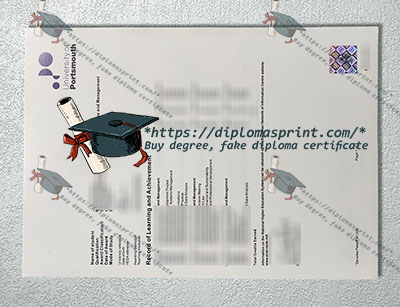 University of Portsmouth Academic record