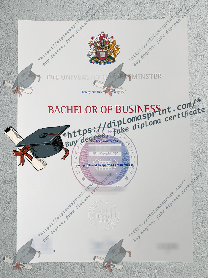 University of Westminster Degree