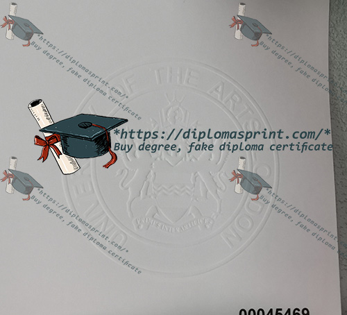 University of the Arts London Credentials seal