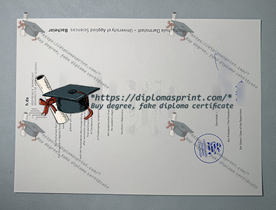 Hochschule Darmstadt Urkunde