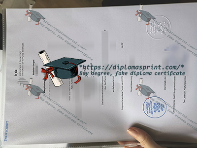 Hochschule Darmstadt Urkunde