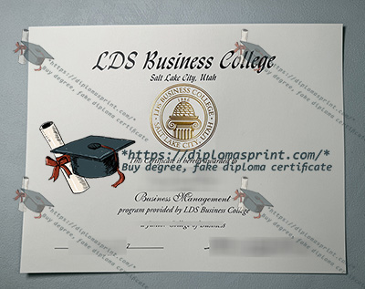 LDS Business College Diploma