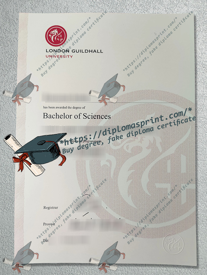 London Guildhall University Credentials