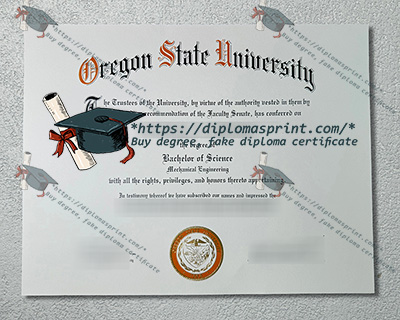 Oregon State University Diploma