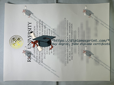 Rice University Diploma