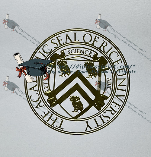 Rice University Credentials seal