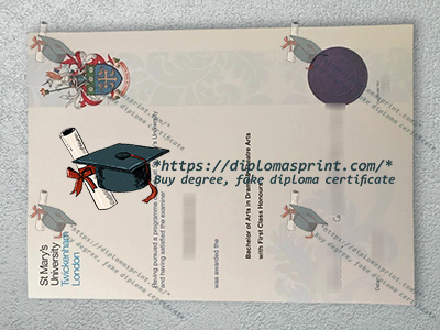 St Mary's University Twickenham Credentials