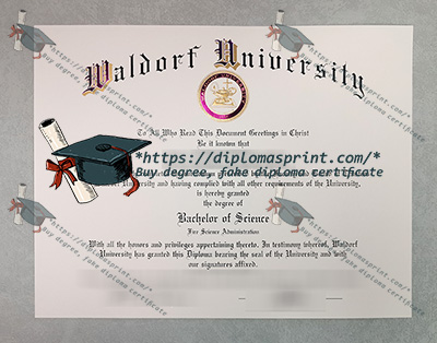 Waldorf University Credentials, Waldorf University Diploma