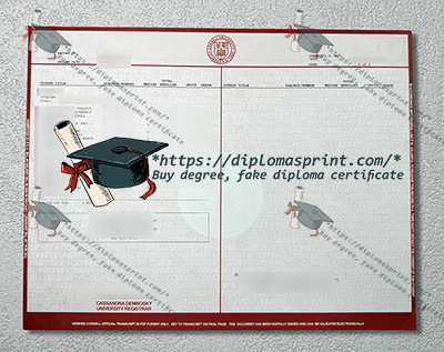 Cornell University Academic record