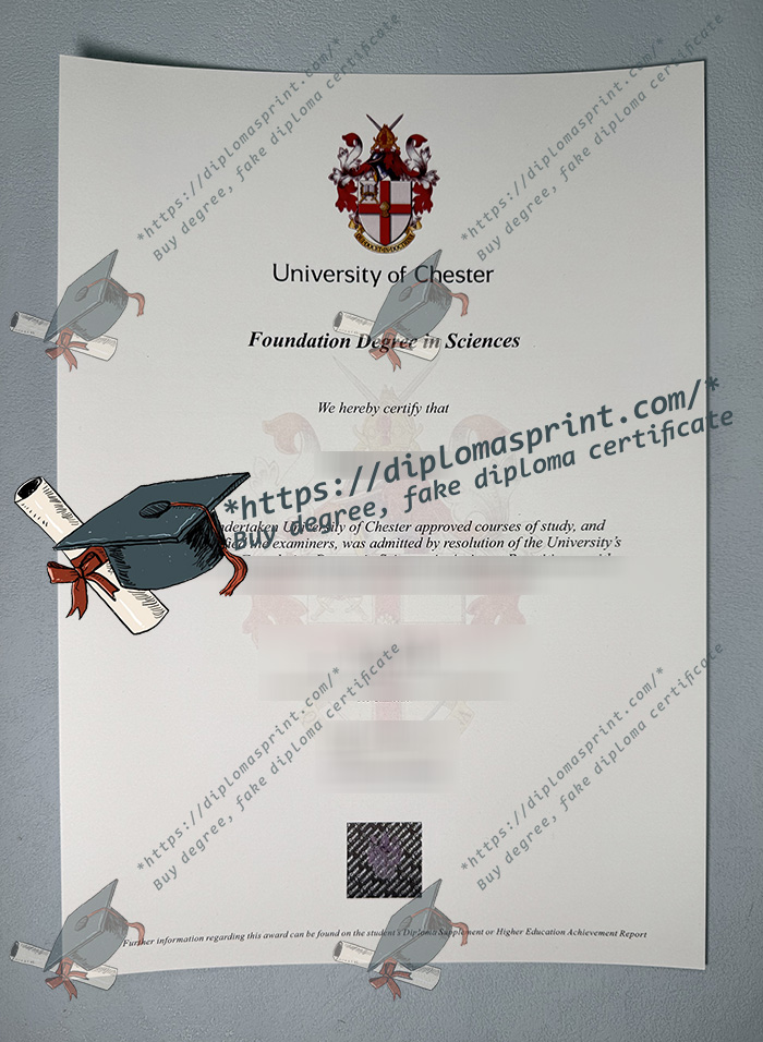 University of Chester Degree