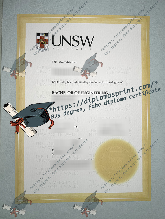 UNSW Diploma, University of New South Wales Diploma